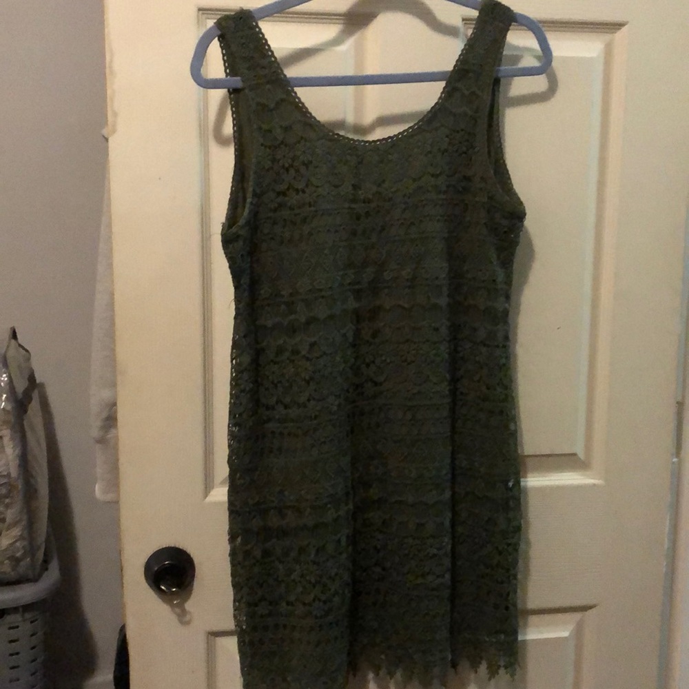 Green H&M dress